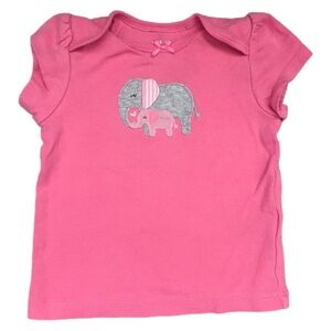 🌸5/$10🌸Child of Mine adorable elephant t-shirt 6-9M🌸